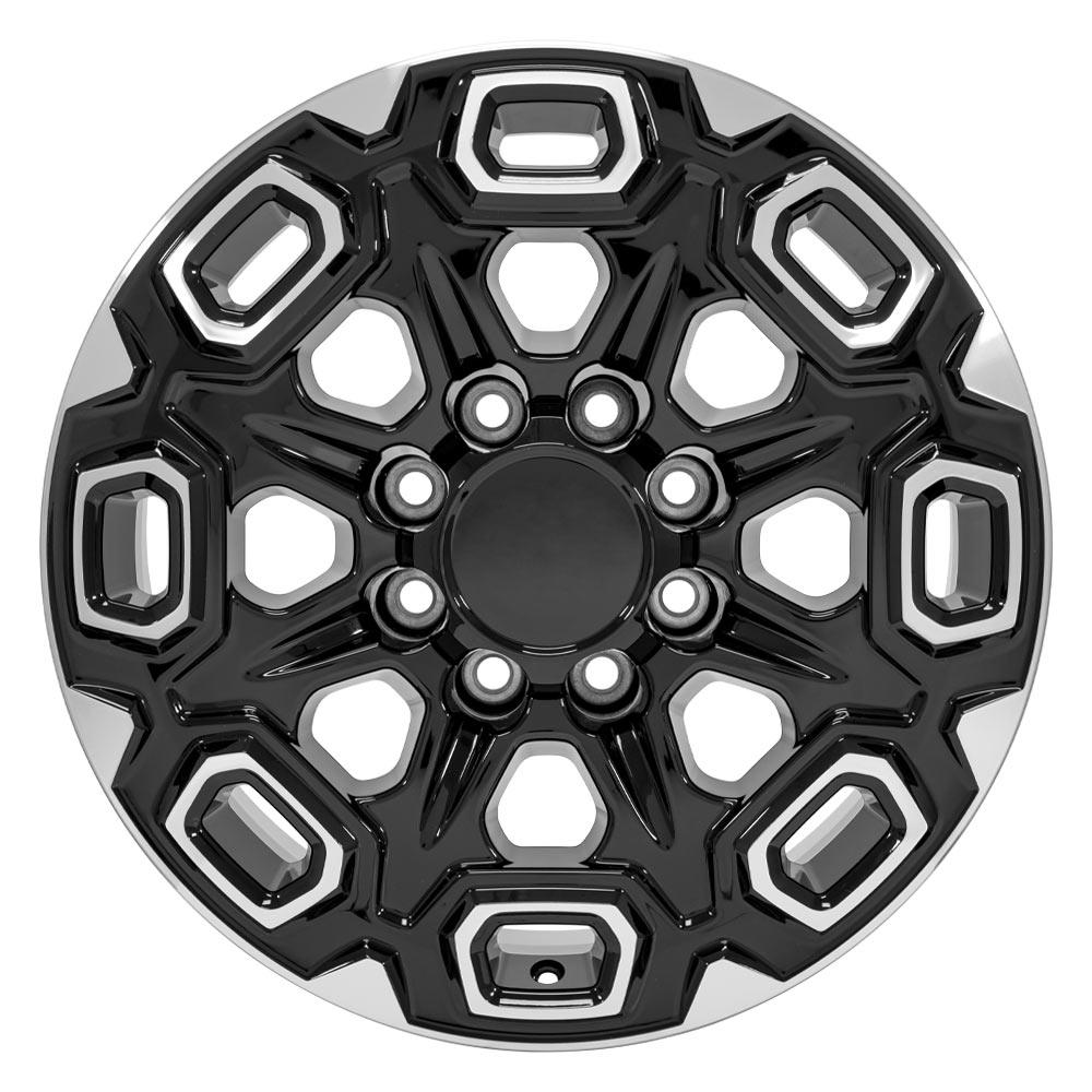 OE CV64B Gloss Black Machined [8x180] Wheel