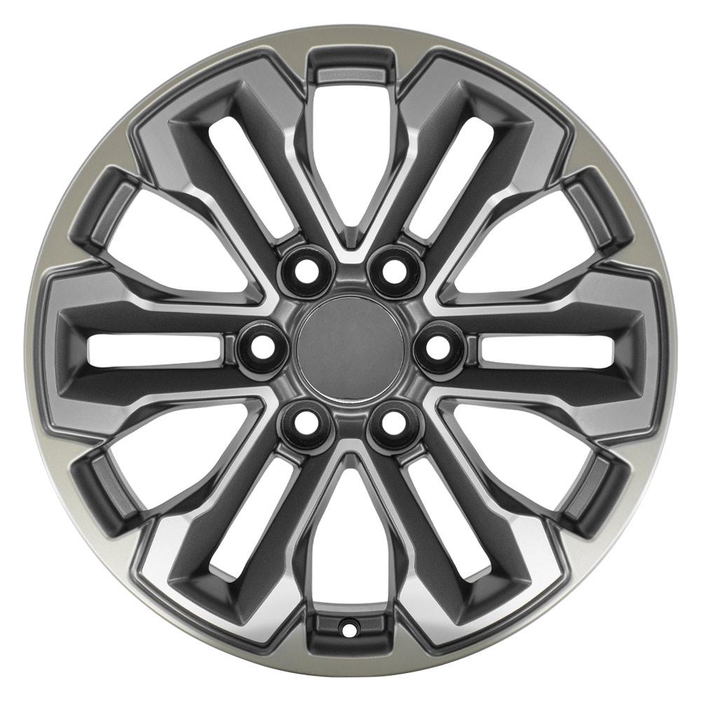 OE CV69 Satin Gunmetal Machined Face - Two Tone [6x139.7] Wheel