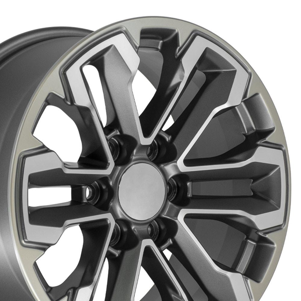 OE CV69 Satin Gunmetal Machined Face - Two Tone [6x139.7] Wheel