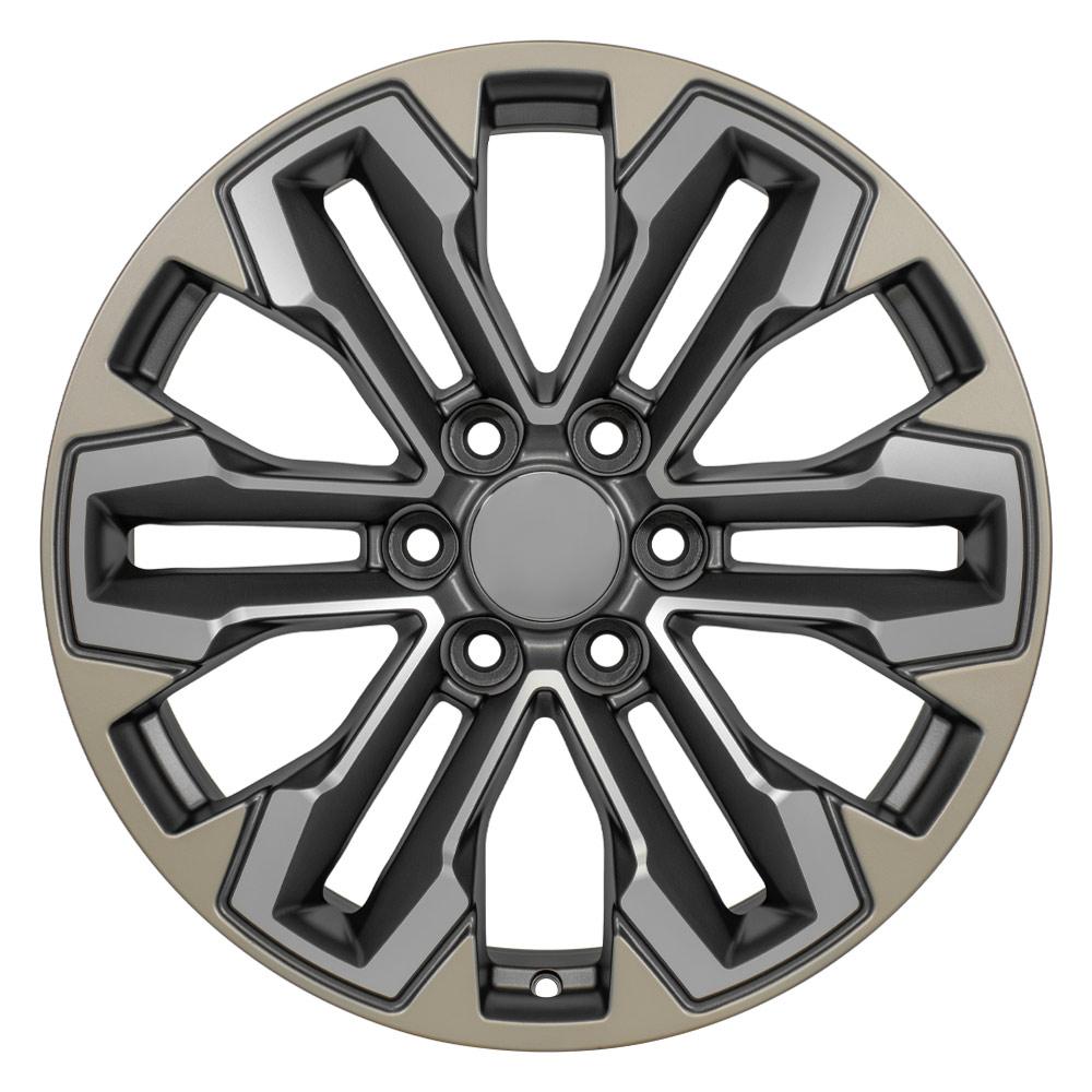 OE CV69 Satin Gunmetal Machined Face - Two Tone [6x139.7] Wheel