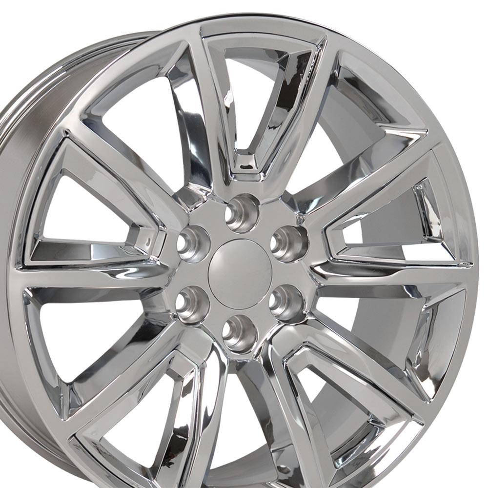 OE CV73 Chrome with Chrome Insert [6x139.7] Wheel