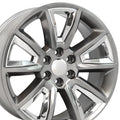OE CV73B Gloss Hyper Black with Chrome Insert [6x139.7] Wheel