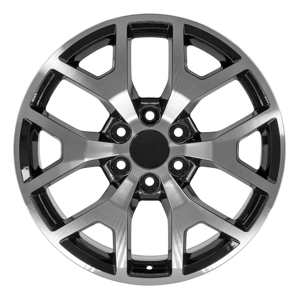 OE CV92 Gloss Black Machined [6x139.7] Wheel