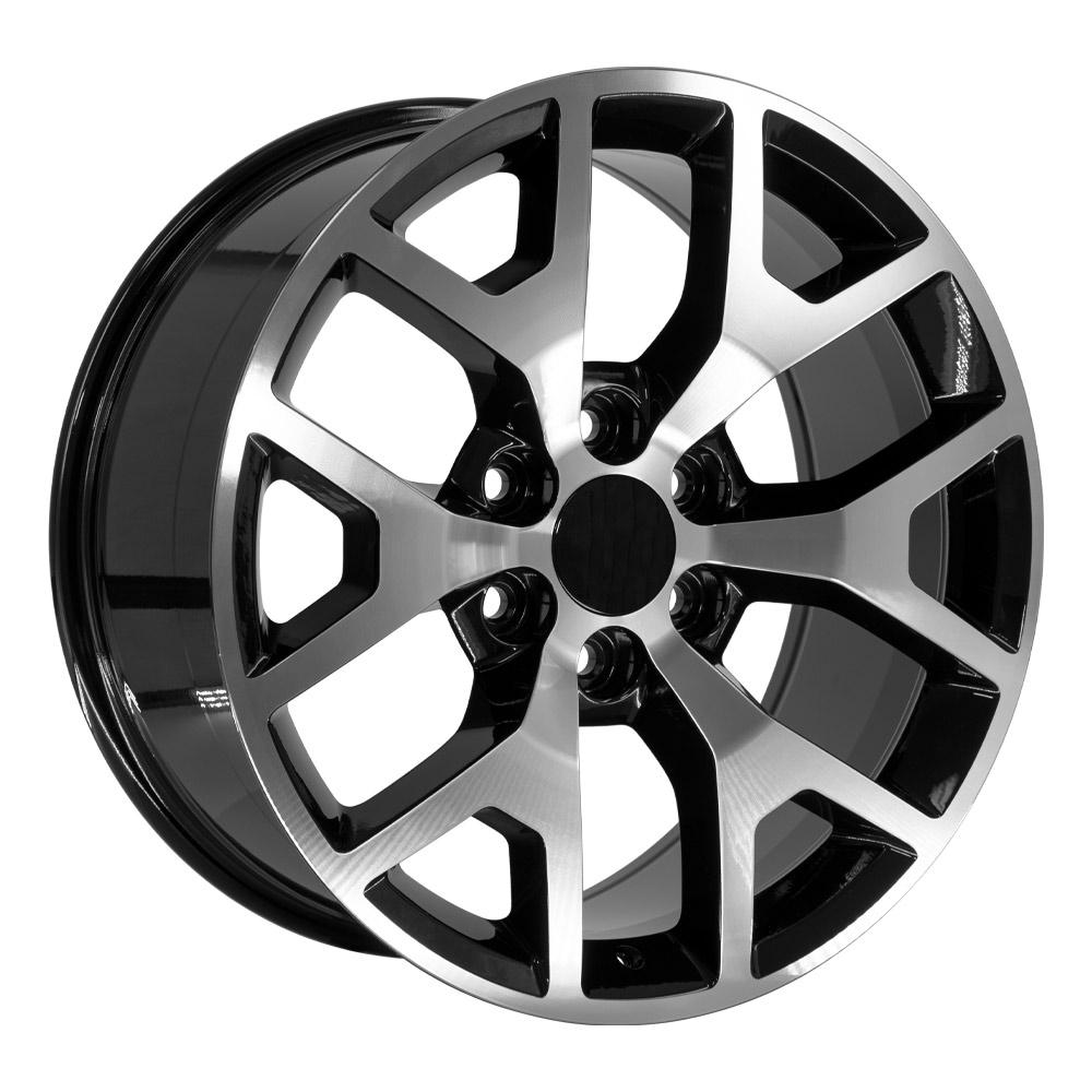 OE CV92 Gloss Black Machined [6x139.7] Wheel