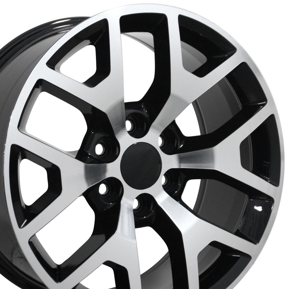 OE CV92 Gloss Black Machined [6x139.7] Wheel