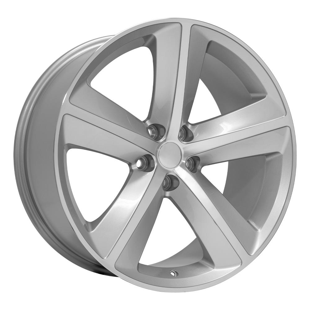 OE DG05 Gloss Silver Machined [5x115] Wheel