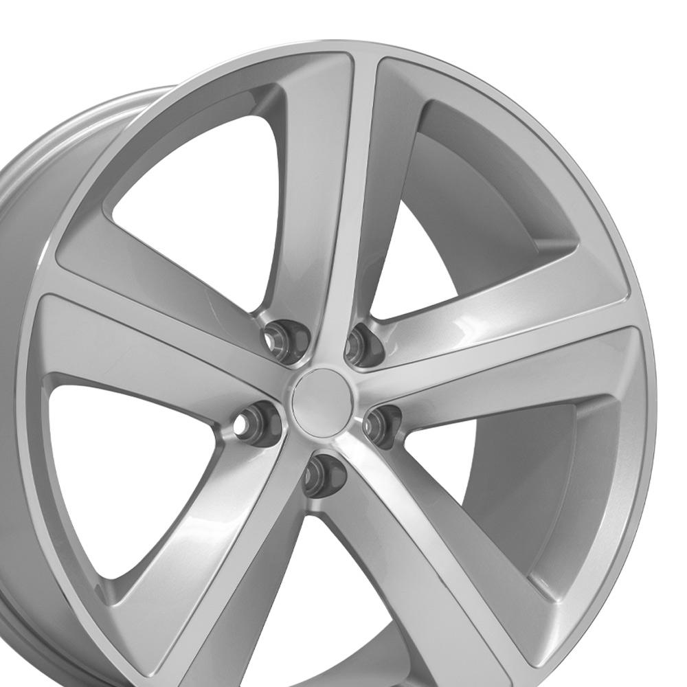 OE DG05 Gloss Silver Machined [5x115] Wheel