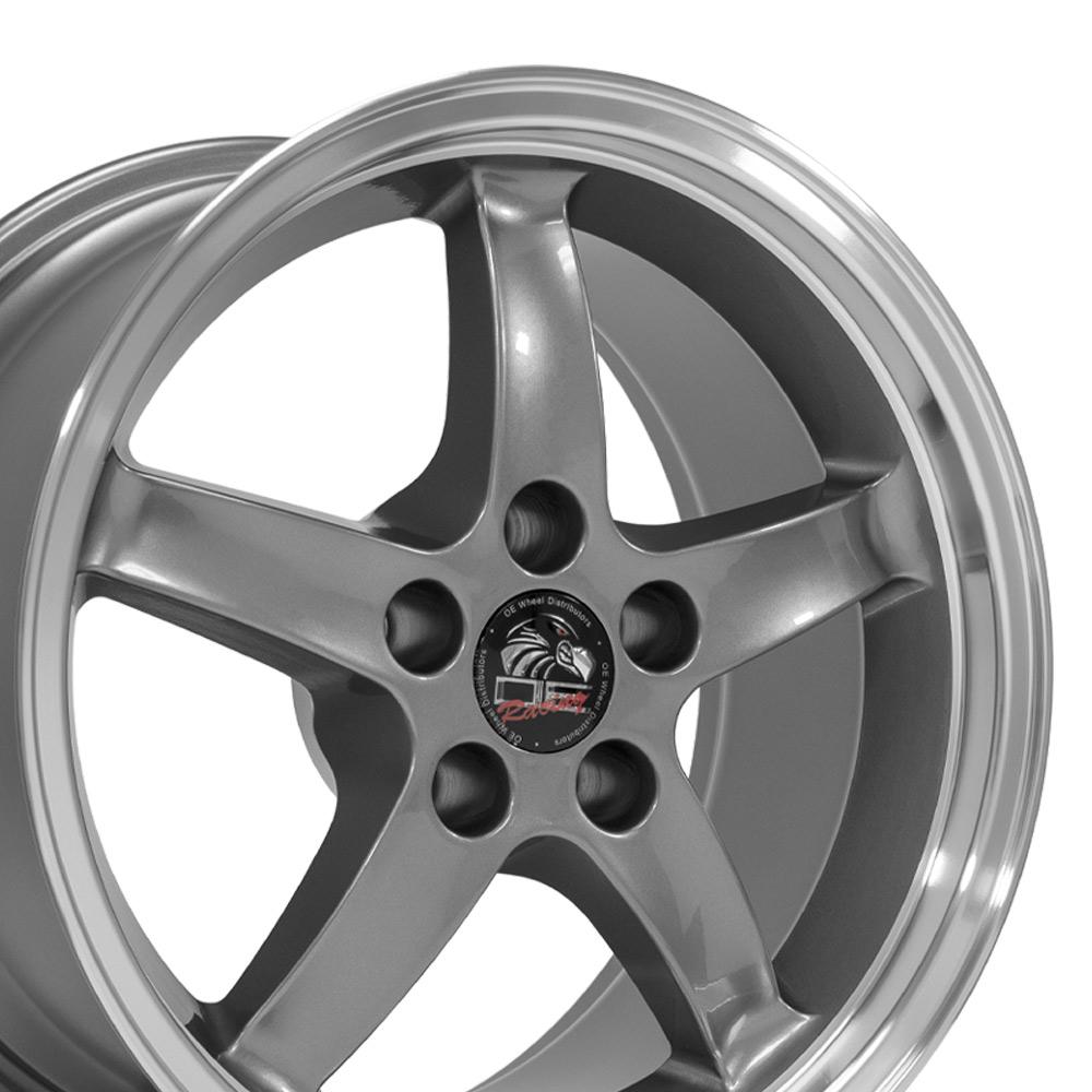 OE FR04B Gloss Gunmetal Machined Lip [5x114.3] Wheel