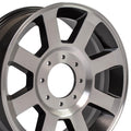 OE FR78 Satin Black Machined [8x170] Wheel