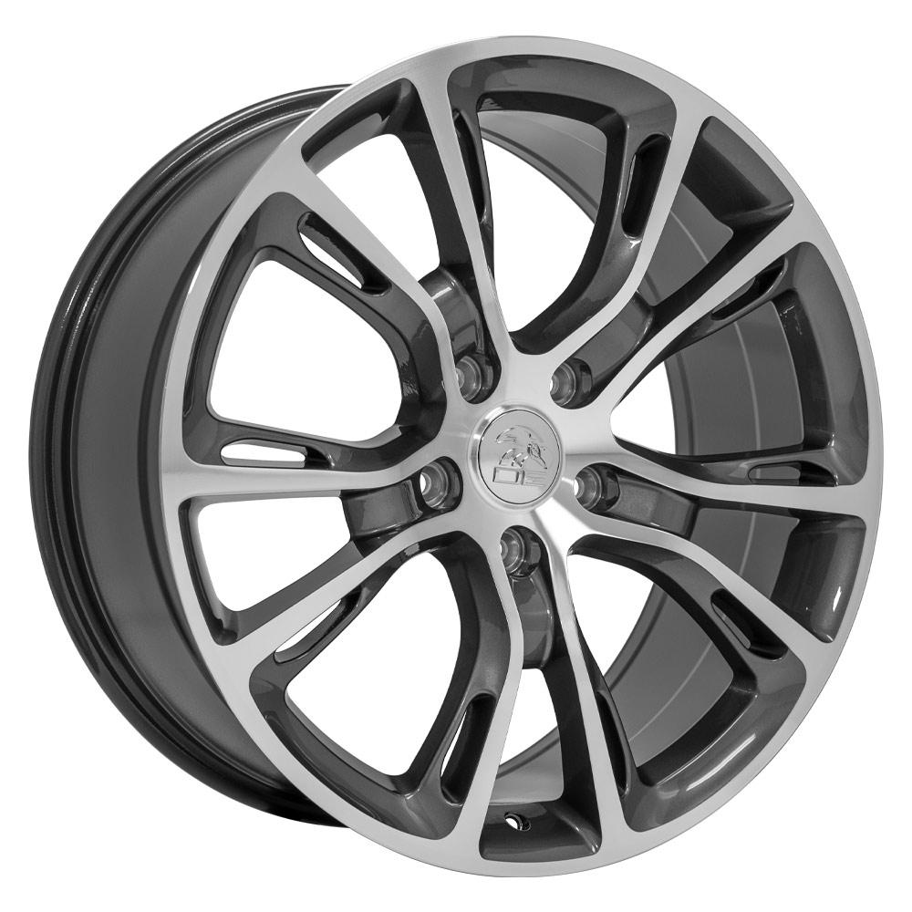 OE JP16 Gloss Gunmetal Machined [5x127] Wheel