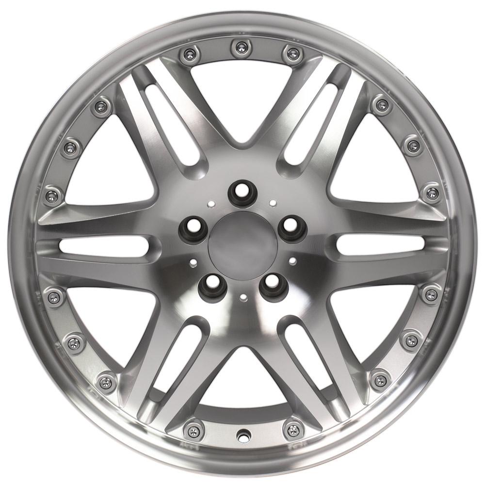 OE MB09 Gloss Silver Machined [5x112] Wheel