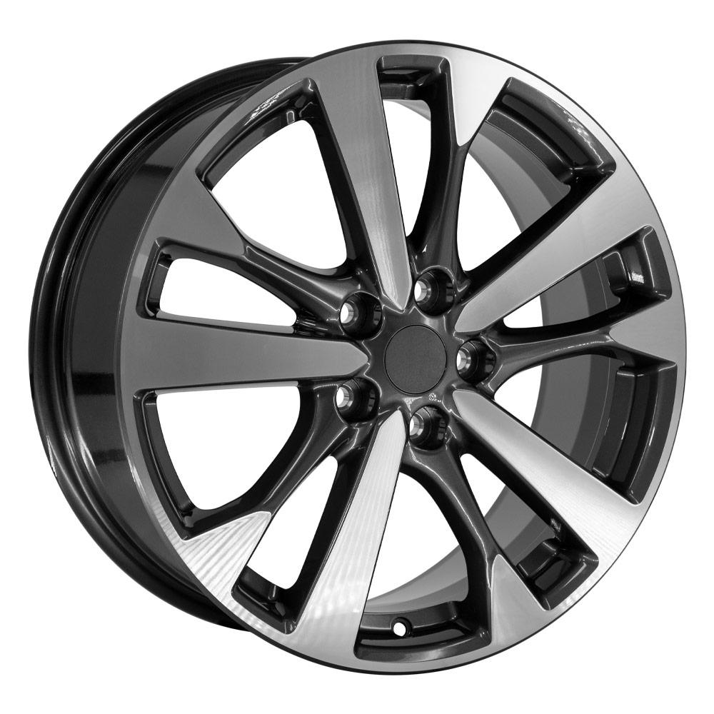OE NS30 Gloss Gunmetal Machined [5x114.3] Wheel