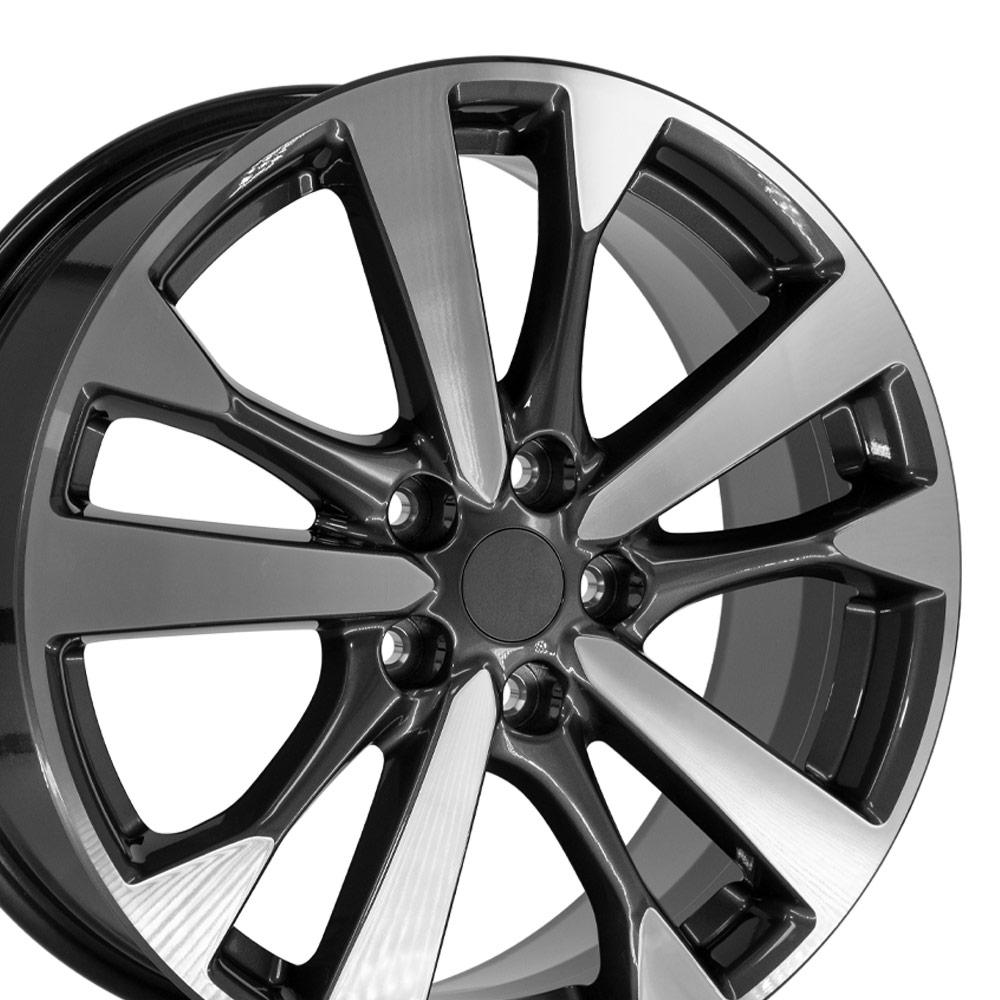 OE NS30 Gloss Gunmetal Machined [5x114.3] Wheel