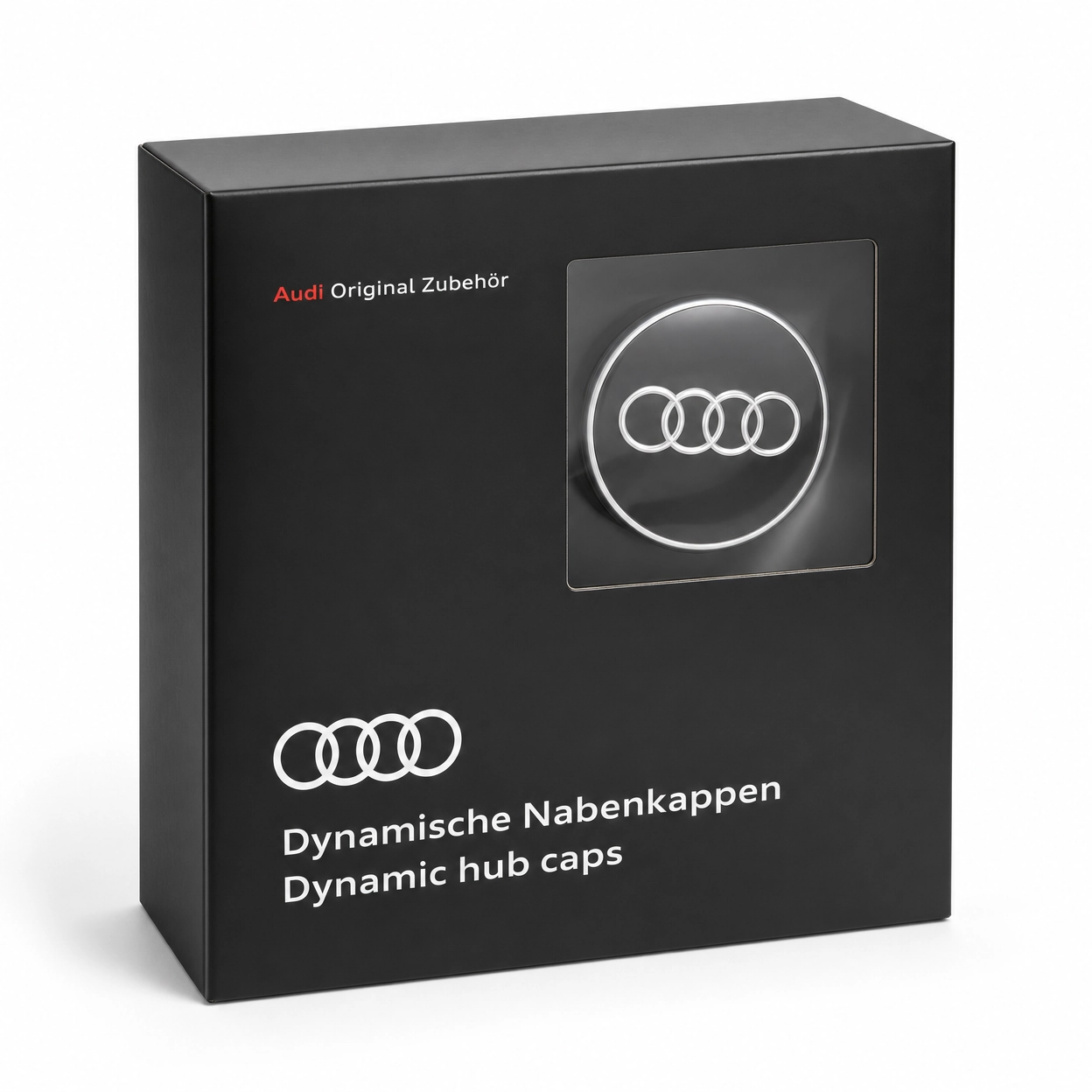 Audi floating center caps original packaging