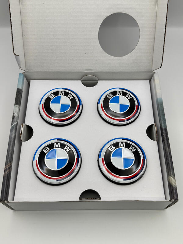 BMW 50th Anniversary floating center cap