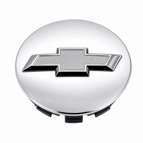 Chevy Center Cap — Chrome with Chrome Logo