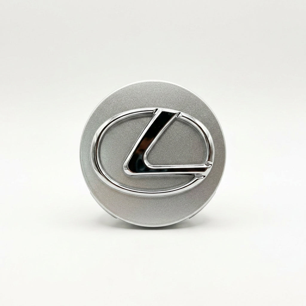 Lexus Center Caps Silver Chrome