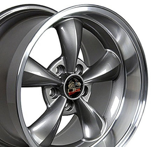 OE FR01 Gloss Anthracite Machined Lip [5x114.3] Wheel