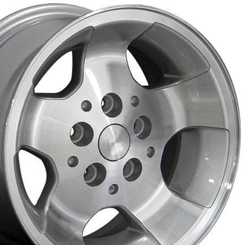 OE JP08 Gloss Silver Machined [5x114.3] Wheel